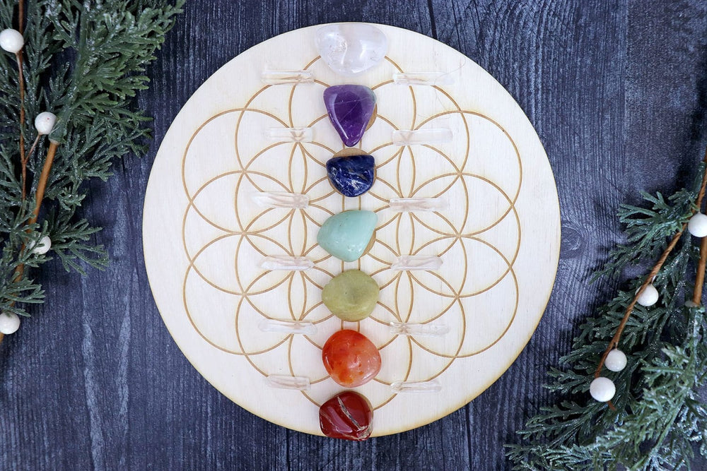 Crystal Grids 101: How to Make a Crystal Grid. Healing Sage Crystals