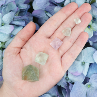 Raw Fluorite Octohedron | Sage Crystals