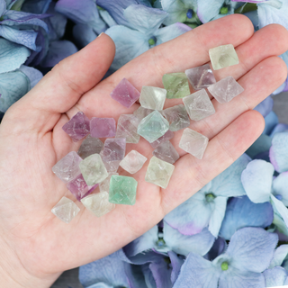 Raw Fluorite Octohedron | Sage Crystals