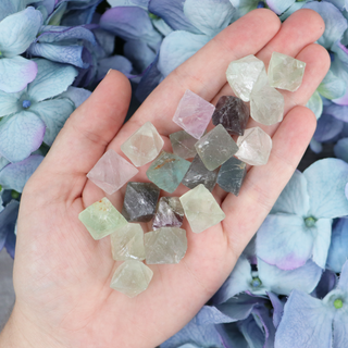 Raw Fluorite Octohedron | Sage Crystals