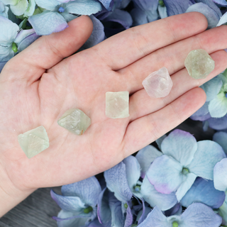 Raw Fluorite Octohedron | Sage Crystals
