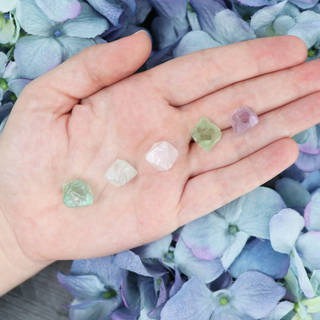 Raw Fluorite Octohedron | Sage Crystals