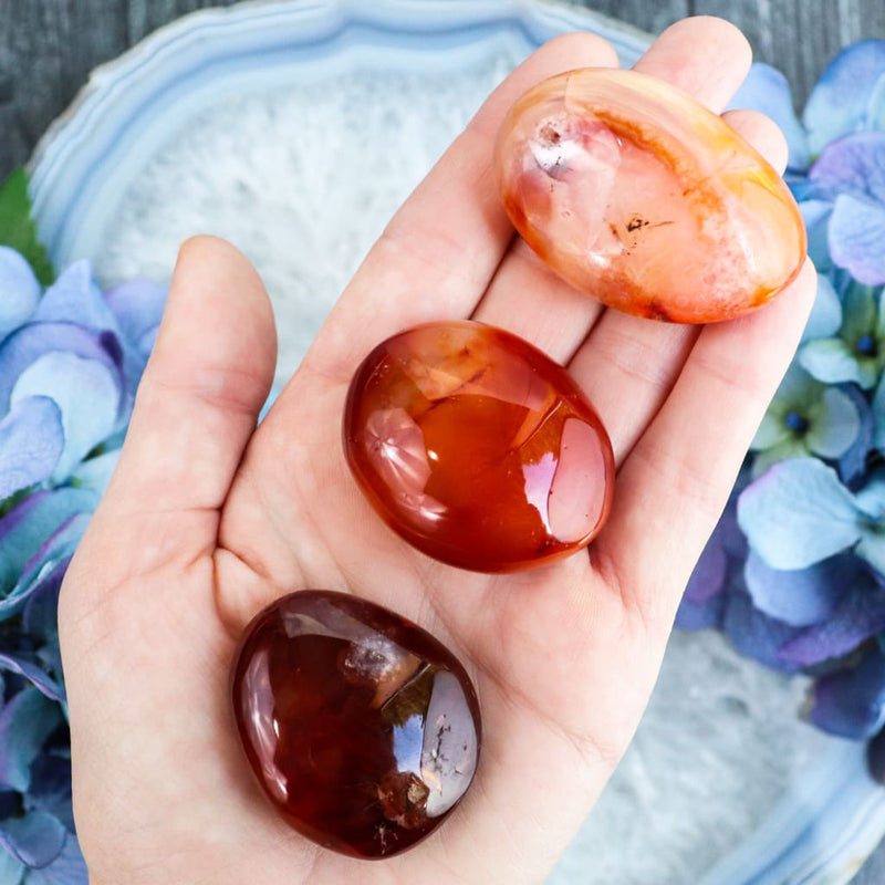 Carnelian Palmstone - Large - Palmstones