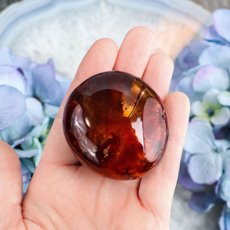 Carnelian Palmstone - Medium - Palmstones