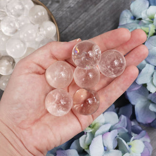 Clear Quartz Mini Sphere - Medium - 23mm - Spheres