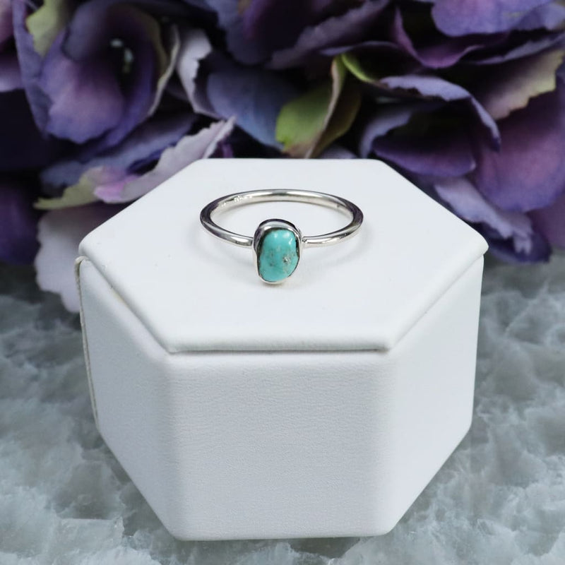 Raw Turquoise Ring - Rings