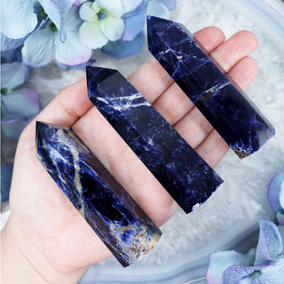 Sodalite Tower - Large - 4” - Towers