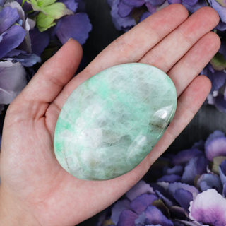 Garnierite Palmstone Extra Grade - Medium | Sage Crystals