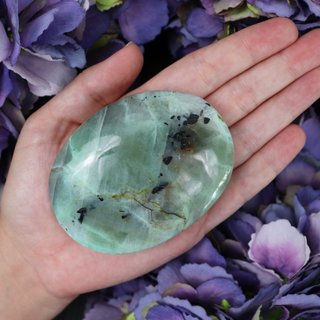 Garnierite Palmstone Extra Grade - Large | Sage Crystals