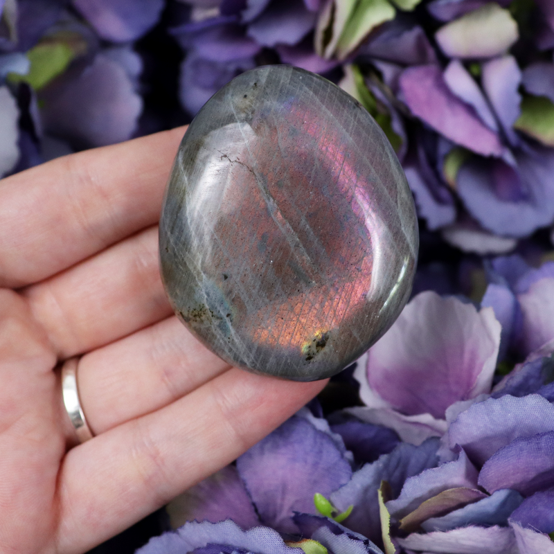 Labradorite Palmstone | Sage Crystals