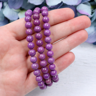 Phosphosiderite Beaded Bracelet 6mm | Sage Crystals