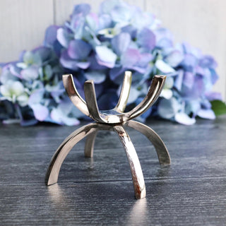 Silver Clawed Specimen + Sphere Stand | Sage Crystals