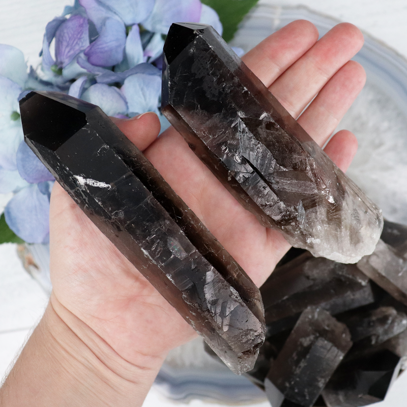 Raw Smokey Quartz Point | Sage Crystals