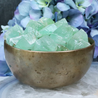Raw Green Calcite | Sage Crystals