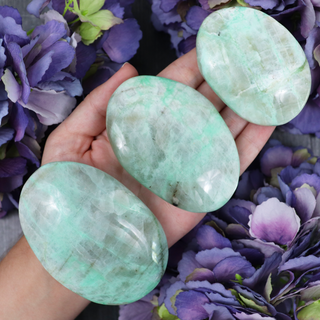 Garnierite Palmstone Extra Grade | Sage Crystals