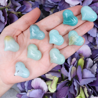 Australian Amazonite 1" Heart