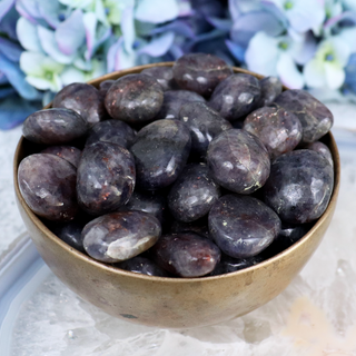 Gemmy Iolite Sunstone Pebble