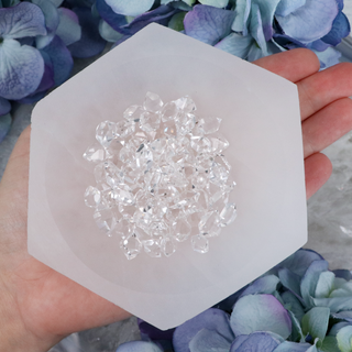 Selenite Hexagon Bowl