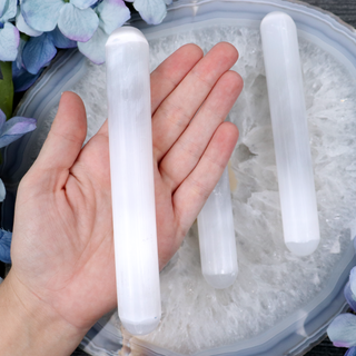 Polished Selenite Wand