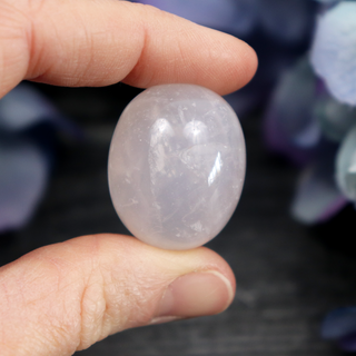 Blue Rose Quartz Pebble