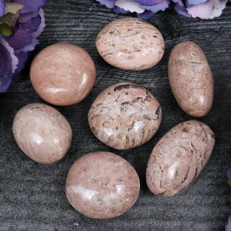 Pink Amazonite Pocket Stone
