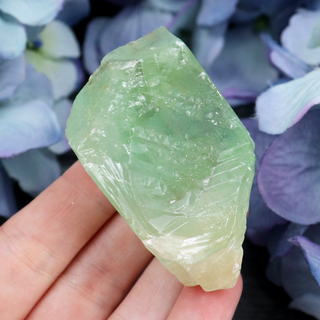 Raw Green Calcite