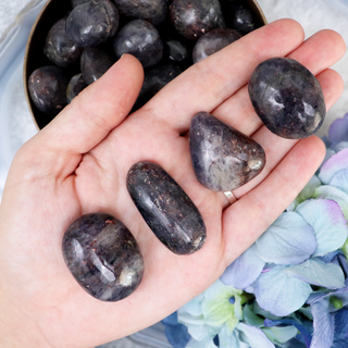 Gemmy Iolite Sunstone Pebble