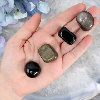 Gold Sheen Obsidian Tumble