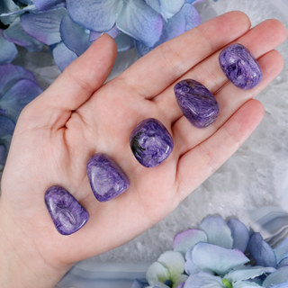 High-Grade Charoite Tumble