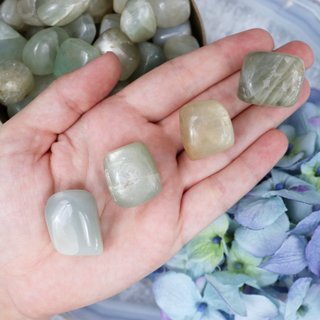 Himalayan Green Moonstone Tumble