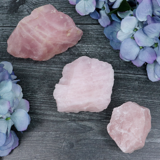 Raw Rose Quartz