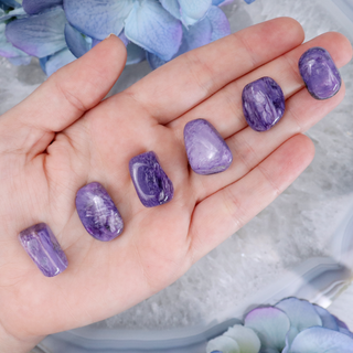 High-Grade Charoite Tumble