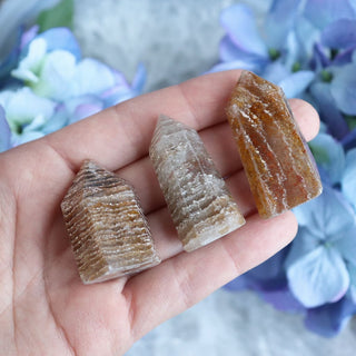 Amphibole Thousand Layer Quartz Tower - Towers