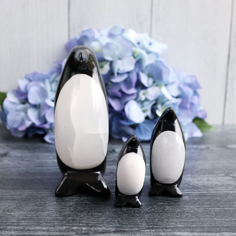 Black Onyx Penguin - Carvings