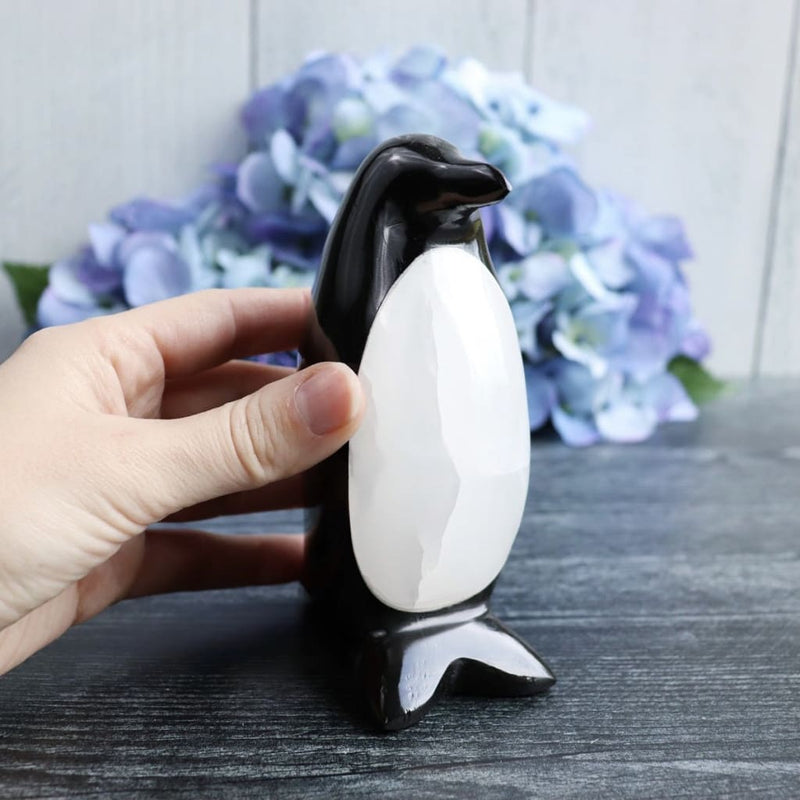 Black Onyx Penguin - Large - 5.5 - Carvings