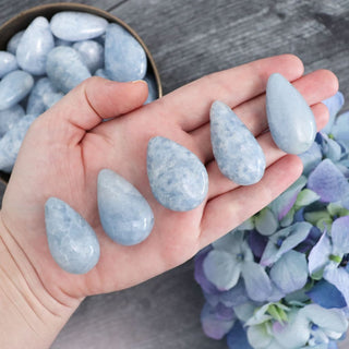 Blue Calcite Drop - Large - Drops
