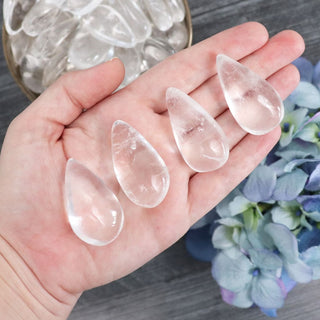 Clear Quartz Drop - XL - Drops