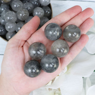 Cloud Quartz Mini Sphere - Large - 25mm - Spheres