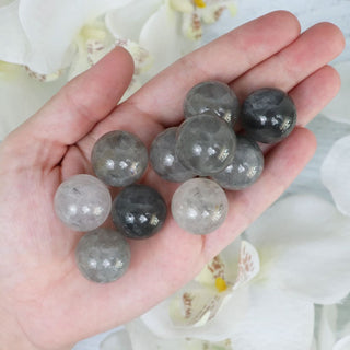 Cloud Quartz Mini Sphere - Small - 20mm - Spheres