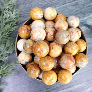Crazy Lace Agate Mini Sphere - Spheres