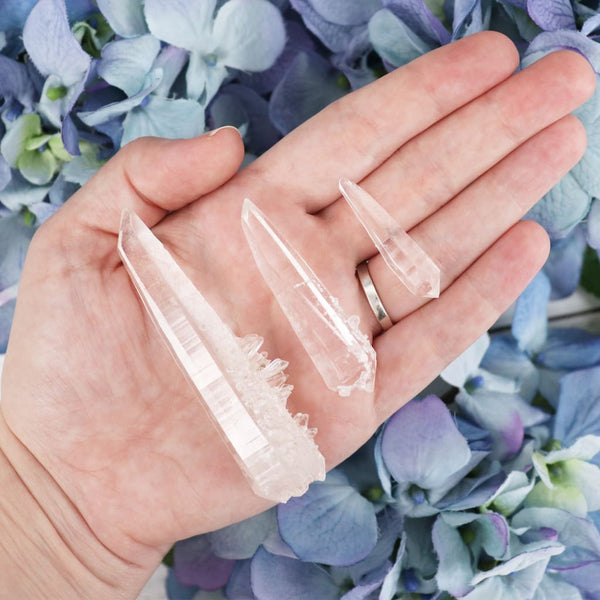Double-Terminated Himalayan Clear Quartz - Points