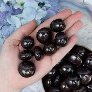 Garnet Star Pebble - Pebbles