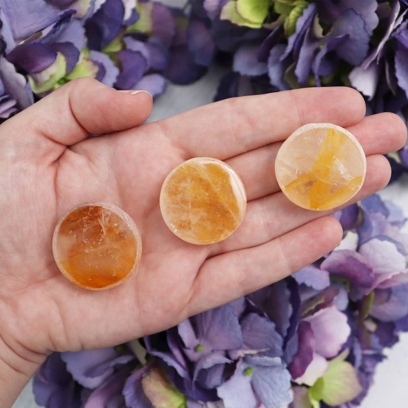 Golden Healer Seer Stone - XS - Stones