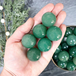Green Aventurine Mini Sphere - Large - 25mm - Spheres