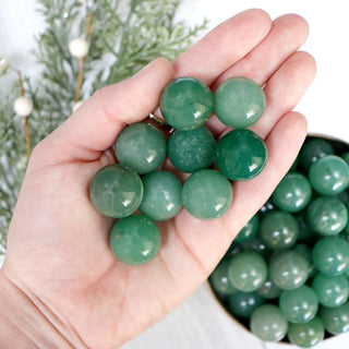 Green Aventurine Mini Sphere - Small - 20mm - Spheres