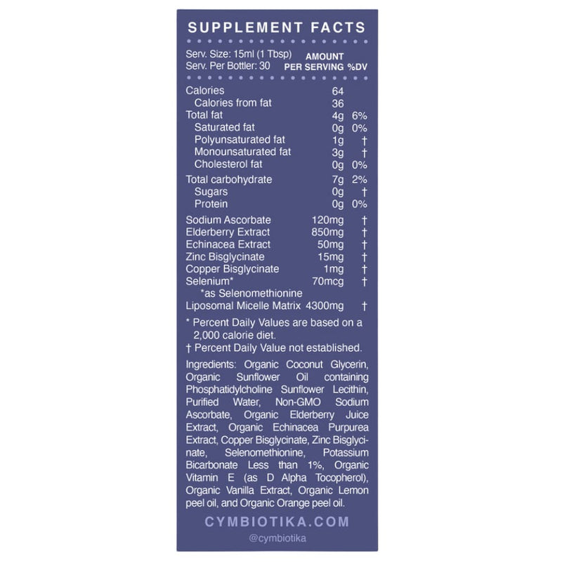 Liposomal Elderberry Defense - Supplements