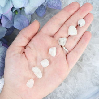 Rainbow Moonstone Mini Tumble Set - Small (Set of 3) - 