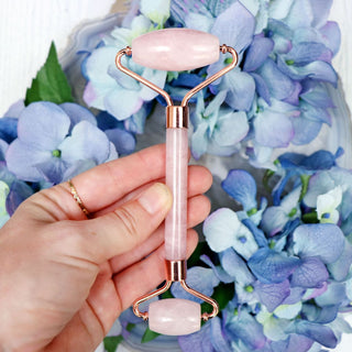 Rose Quartz Crystal Face Roller - Rollers