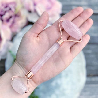 Rose Quartz Crystal Face Roller - Rollers