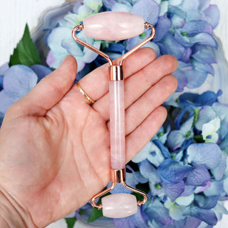 Rose Quartz Crystal Face Roller - Rollers
